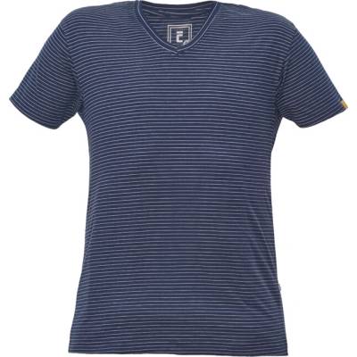 Cerva NOYO ESD V-tričko navy tmavo modré 0304013541 XL