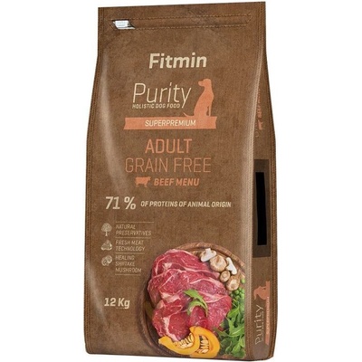 Fitmin Purity Adult Grain Free Beef 12 kg
