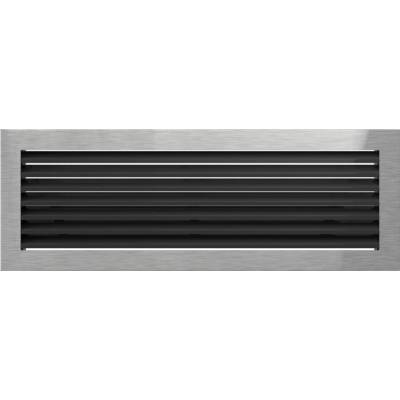 Kratki Mriežka FRESH 170 x 490 mm nerezová