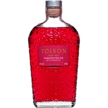 TOISON REMESELNÝ GIN RUBY RED 38 % 0,7 l (čistá fľaša)