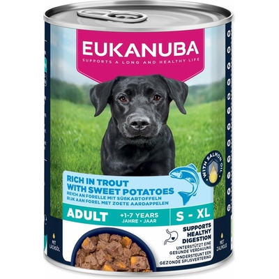 Eukanuba Adult pstruh s batatmi 400 g
