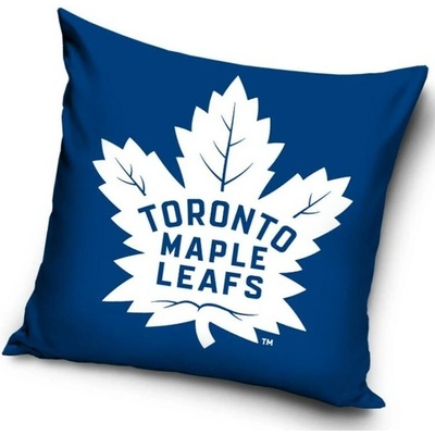TipTrade Velurový vankúš NHL Toronto Maple Leafs 40x40
