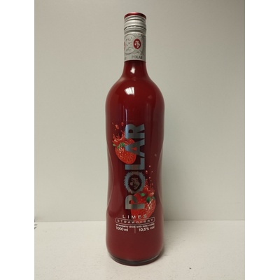 Polar Limes Strawberry 10,5% 1 l (holá láhev)