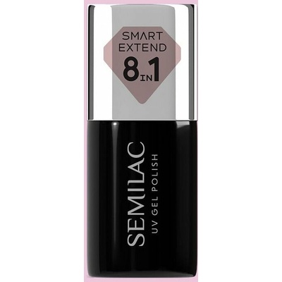 Semilac Smart Extend hybridní lak na nehty Delicate Pink č. 803 7 ml