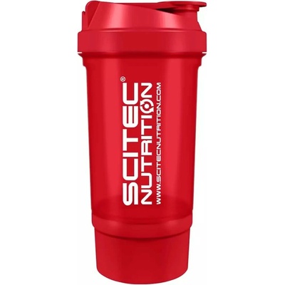 Scitec Nutrition Traveller Shaker 500 ml Farba: červená