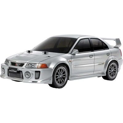 Tamiya TT-02 RC Mitsubishi Lancer Evo V TT-02 1:10 RC model auta 4WD 4x4 1:10