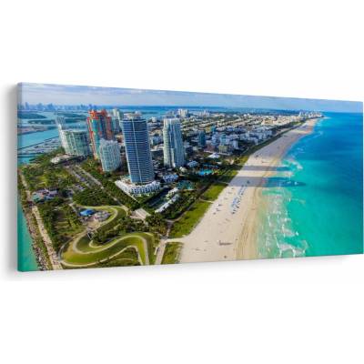 Obraz - Miami, Florida, jednodielne 250x125 cm