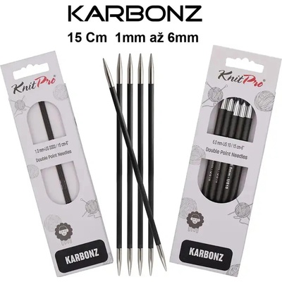 Ponožkové jehlice Karbonz 15 cm 2,25 mm – Hledejceny.cz
