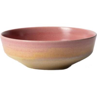Pentik Hlboký tanier Tuntu 18 cm, ružovo-béžový