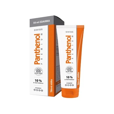 Swiss Panthenol 10% Premium telové mlieko 250 ml