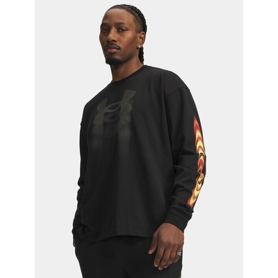 Under Armour UA M HWT Echo LS čierna