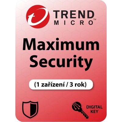 Trend Micro Maximum Security 1 lic. 3 roky (TI01144956)