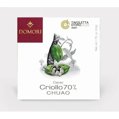 Domori Criollo Chuao 70% tabuľka 50 g