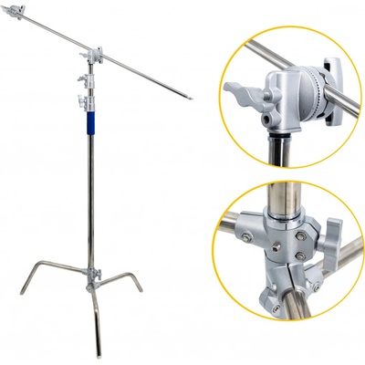 FILM-TECHNIKA Profesionální C-stand + Boom Arm 290C – Hledejceny.cz