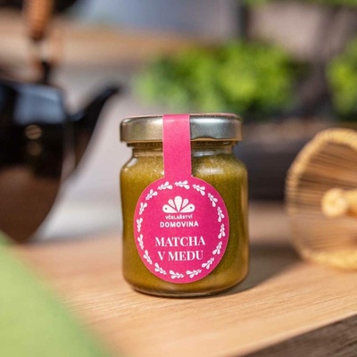 Včelařství Domovina Matcha v medu 170 g