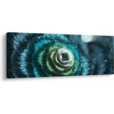 Obraz - Květ v detailu, jednodílný 100x40 cm