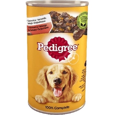 Pedigree Adult k s kuracím mäsom a mrkvou v želé 12 x 1200 g