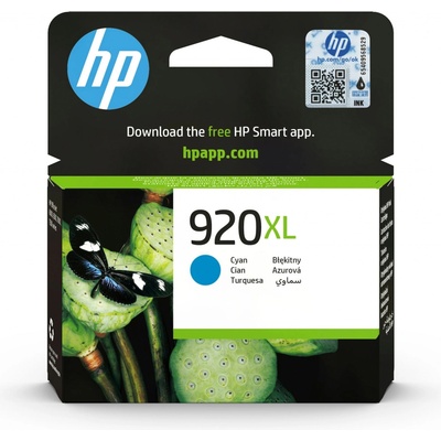 HP 920XL originální inkoustová kazeta azurová CD972AE – Hledejceny.cz