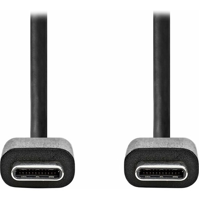 Nedis CCGL60700BK30 USB 2.0/ zástrčka USB-C - zástrčka USB-C/ 60 W/ 480 Mbps 3m černý