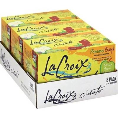 La Croix Curate Apple Cranberry 24 x 355 ml