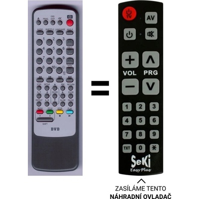 Dálkový ovladač Senior Samsung DVD-M105 – Hledejceny.cz