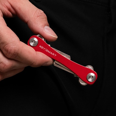 Klíčenka KeySmart Original organizátor klíčů Červená
