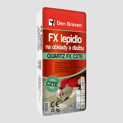 Debbex Quartz FX C2TE flexibilní lepidlo na obklady a dlažbu 25 kg