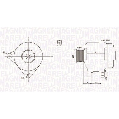 Generátor MAGNETI MARELLI 063731972010