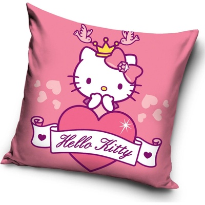 Carbotex polštář Hello Kitty 40x40