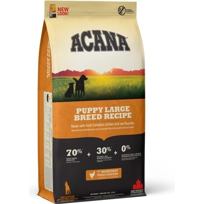 Acana Puppy Large Breed kuře & krůta & hejk 17 kg – Hledejceny.cz