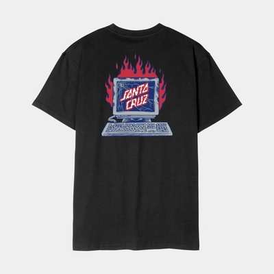 Santa Cruz Self Destruct T-Shirt Black