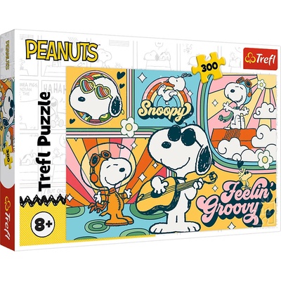 TREFL Zábavný svet Peanuts 300 dielov