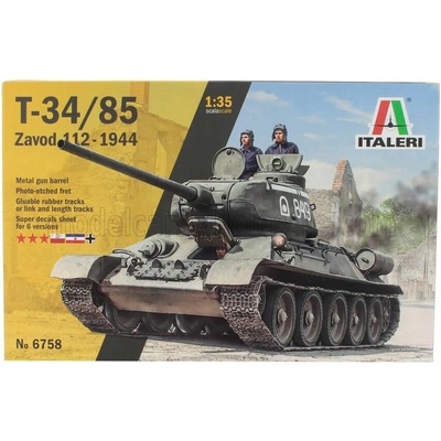 ITALERI TANK T34/85 ZAVOD 112 MILITARY 1944 1:35