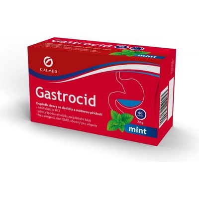 Galmed Gastrocid Mint 60 tablet