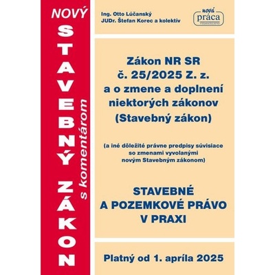 Nový stavebný zákon s komentárom