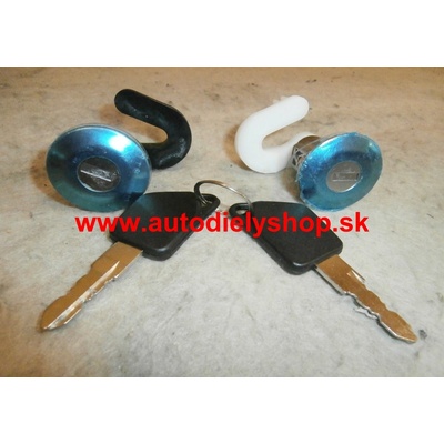 Peugeot 306 5/97-3/01 2x zámok dverí + 2 x klúč