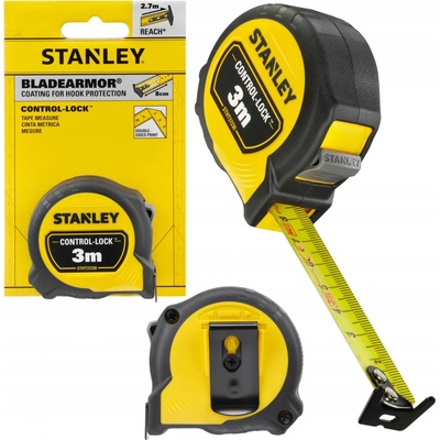Stanley svinovací metr Control Lock 3 m x 19 mm STHT37230-0