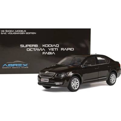 ABREX Škoda Octavia III 2014 Hnědá Metalíza 1:18