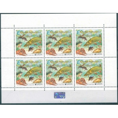 Česká pošta (2024) Pof. PL 1260 ** - Česká republika - EUROPA - Podvodní fauna a flóra