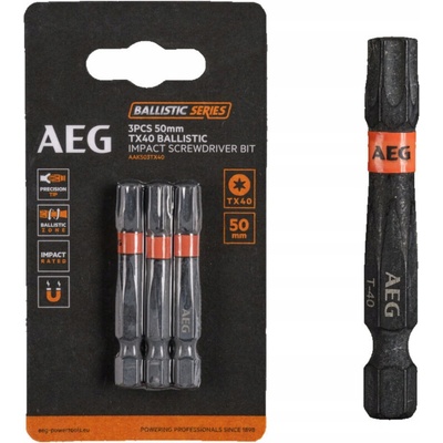 AEG Ballistic 50mm TX40 3 ks AAK503TX40