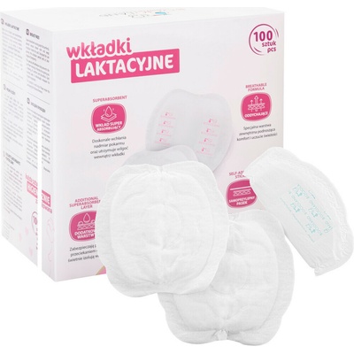 Bocioland Jednorázové vložky do podprsenky 100 ks v balení