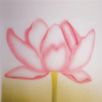 Šablóna na airbrush Lotus - Martellato