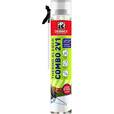 Den Braven THERMO KLEBER COMBO 2v1 pistolová žlutá 750 ml – Hledejceny.cz
