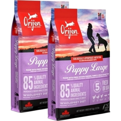 Orijen Dog Puppy Large SET 2x 11,4 kg