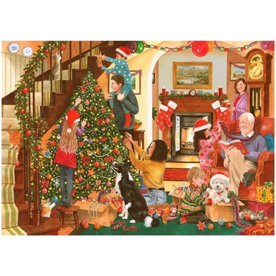 House of Puzzles Zdobenie stromu Tre XXL 500 dielov