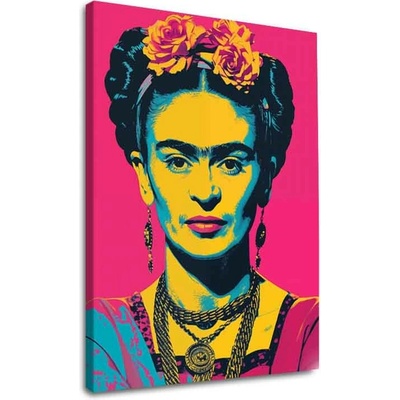Obraz Frida Pop | Talianske plátno - 70x100 cm