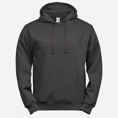 Tee Jays mikina s kapucňou Power Tmavosivá
