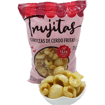 Trujitas Škvarkové chipsy Chicharrón 75 g