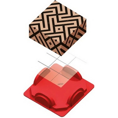 Logi cube Zebra 9 ks kociek