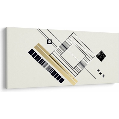 Obraz - Geometrické tvary N⁰6, jednodielne 200x100 cm